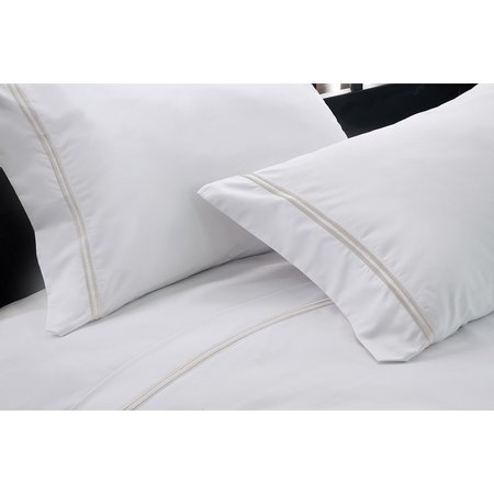 HOTEL SUITE 1200 Thread Count Sheet Set (4pc), Wheat, Cal King 653408